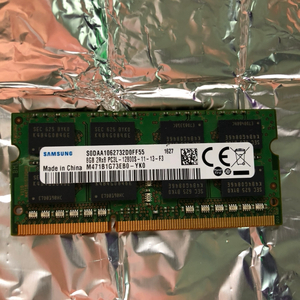 노트북용 삼성 ddr3 8g기 팔아요