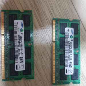 삼성 노트북용 DDR3 4GB 10600SX2개 