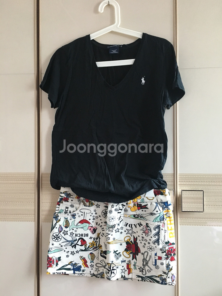 구찌 프린팅 미니스커트--2