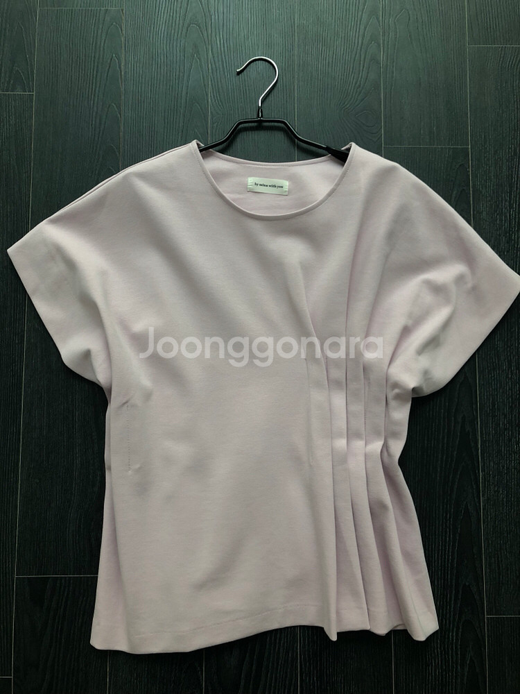 바이미나 하와이 블라우스(라벤더)--4