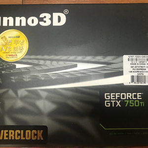 inno3d gtx750ti 1g 싸게 팝니다