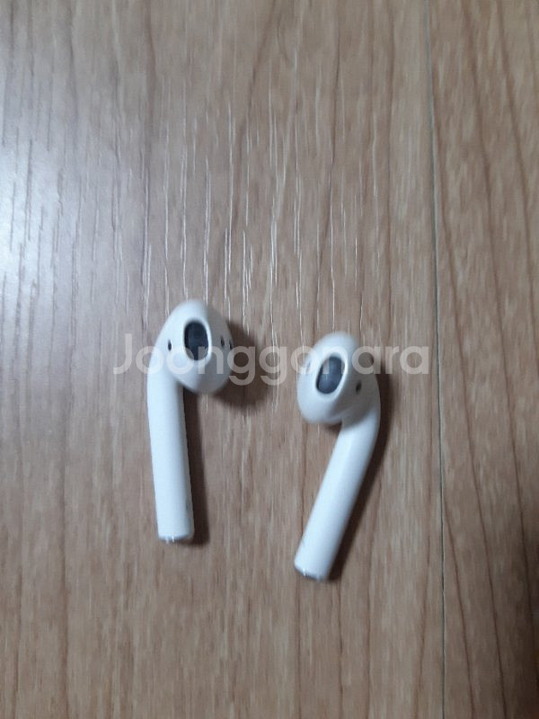 정품 에어팟 이어폰(본체 x)--1