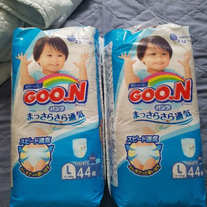 GOO.N 기저귀 팬티형 L남아(9~14kg)