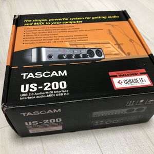 TASCAM US200 오디오인터페이스 타스캠 U