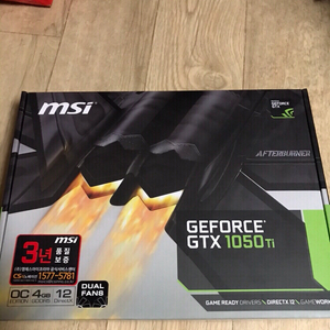 MSI 윈드스톰 1050ti 4g