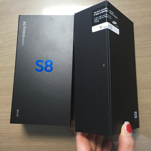 갤럭시 S8 오키드그레이 미개봉 새상품