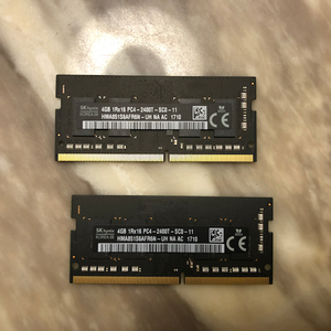 4GB RAM 2개 부산 판매