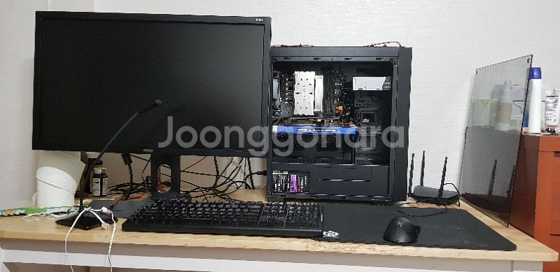 데스크탑+모니터 팝니다--0