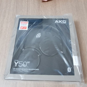 akg 블루투스 헤드폰 미개봉 y50bt 블랙