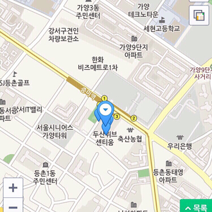 월 주차 증미역 / 등촌동 / 두산위브센티움 / 