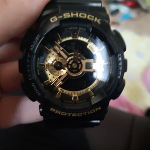지샥 GA-110BR-5A 빅페이스 흑금1 검 골