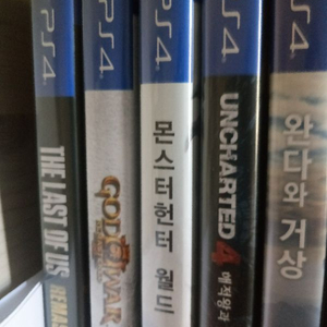 ps4 몬스터헌터월드, 라오어, 갓오브워3, 언차