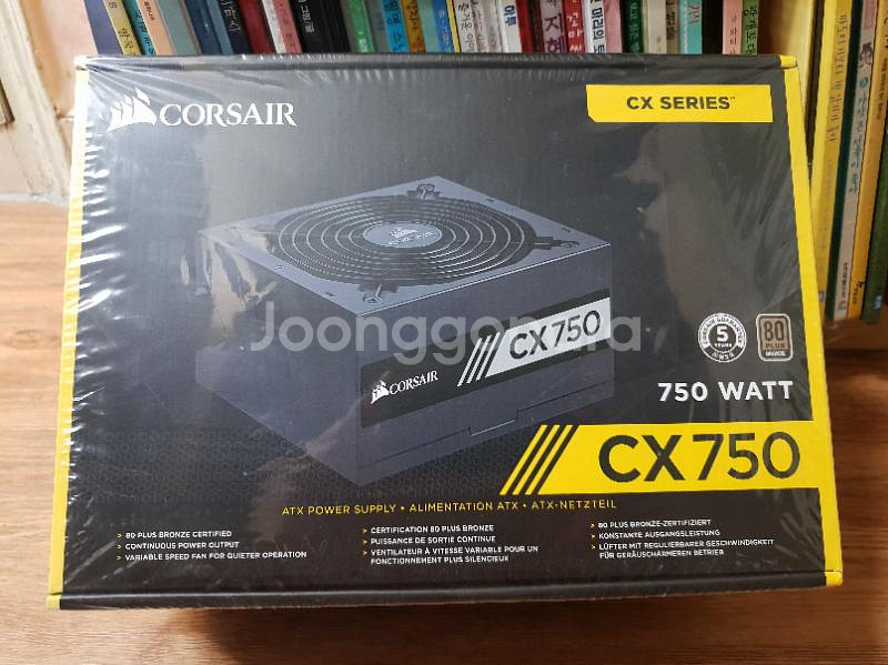 커세어 CX750 NEW 80PLUS BRONZE--0
