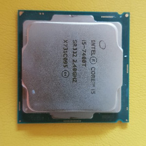 저전력 CPU I5 7400T 판매합니다.