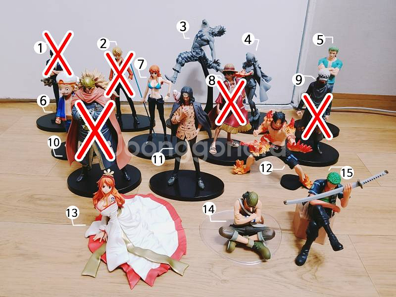 원피스 피규어 정품 판매--0