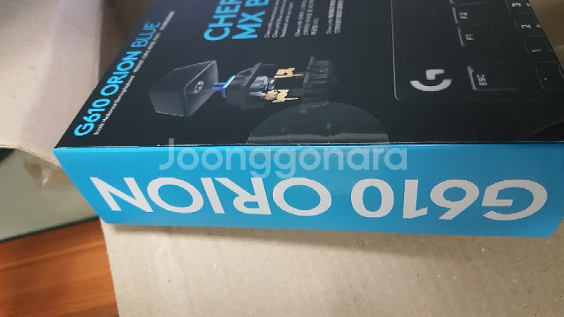 로지텍 G610 오리온 블루 청축 게이밍 키보드 --1