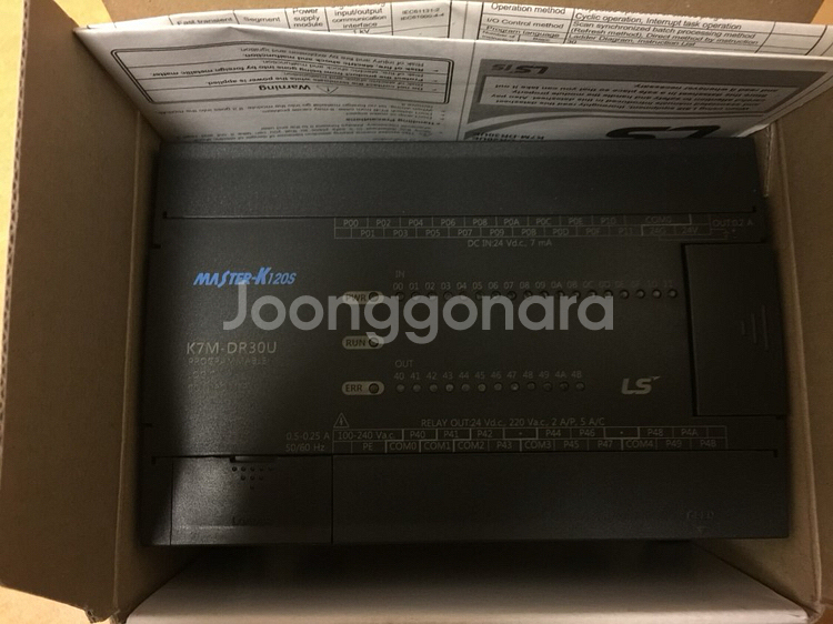 LS plc 판매합니다(K7M-DR30U, XBC--0