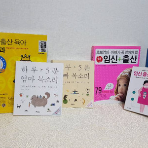 임신+출산#육아+태교 4종세트입니다(사용감없어요)