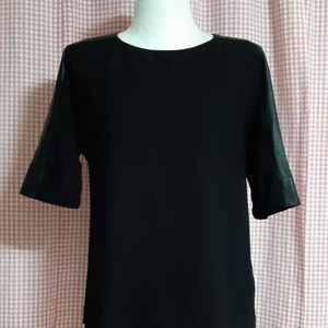 COS 코스정품 블랙블라우스