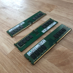 삼성 렘 ddr4 8G x 3 19200 팜