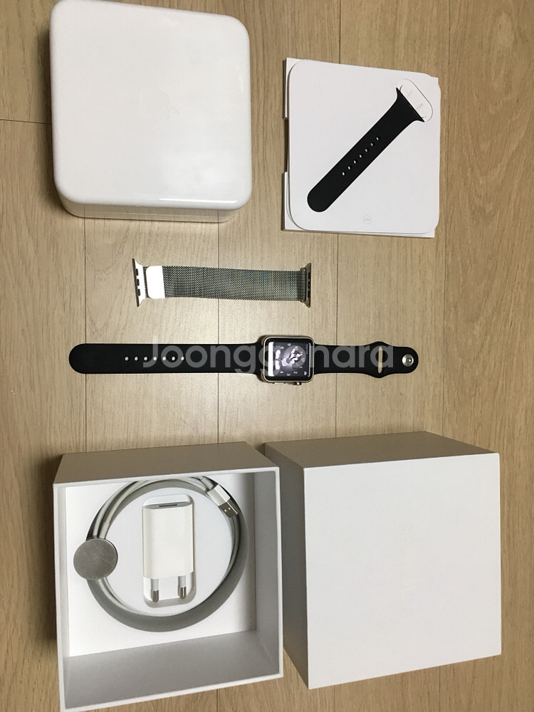 [대구]애플워치1세대 스테인리스 42mm--0
