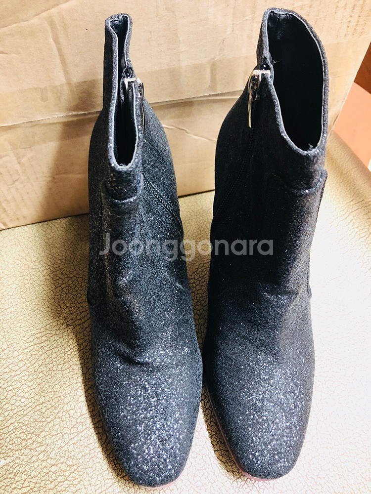 반짝이 유리굽 워커--0