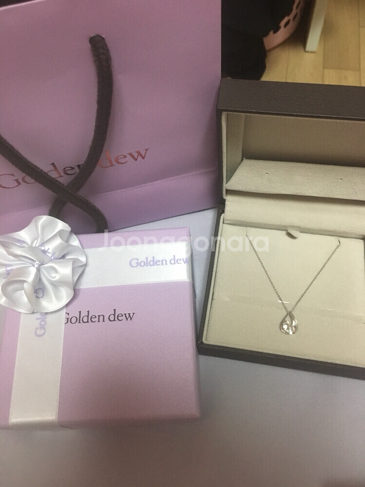 골든듀 18k목걸이--1