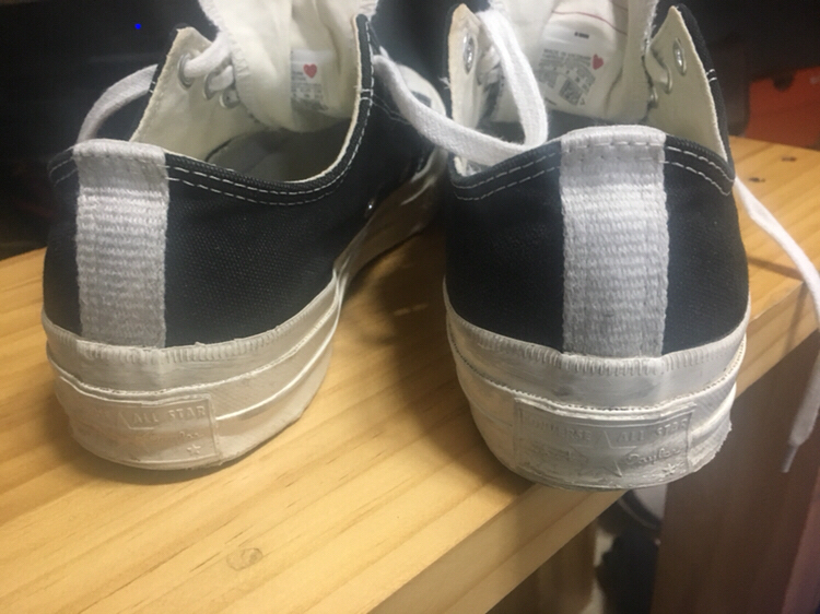 정품)꼼데가르송 척테일러 uk6(250)--2