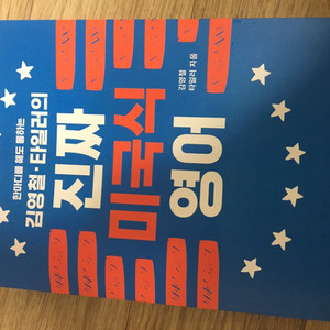 진짜 미국식 영어 책 팝니다