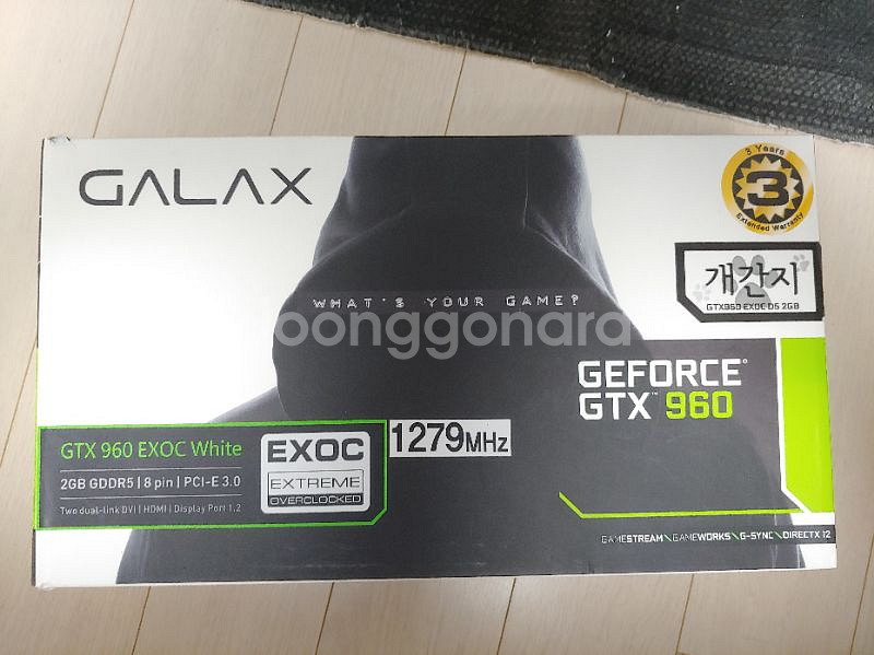 (대구)갤럭시 GALAX 지포스 GTX960 개간--0