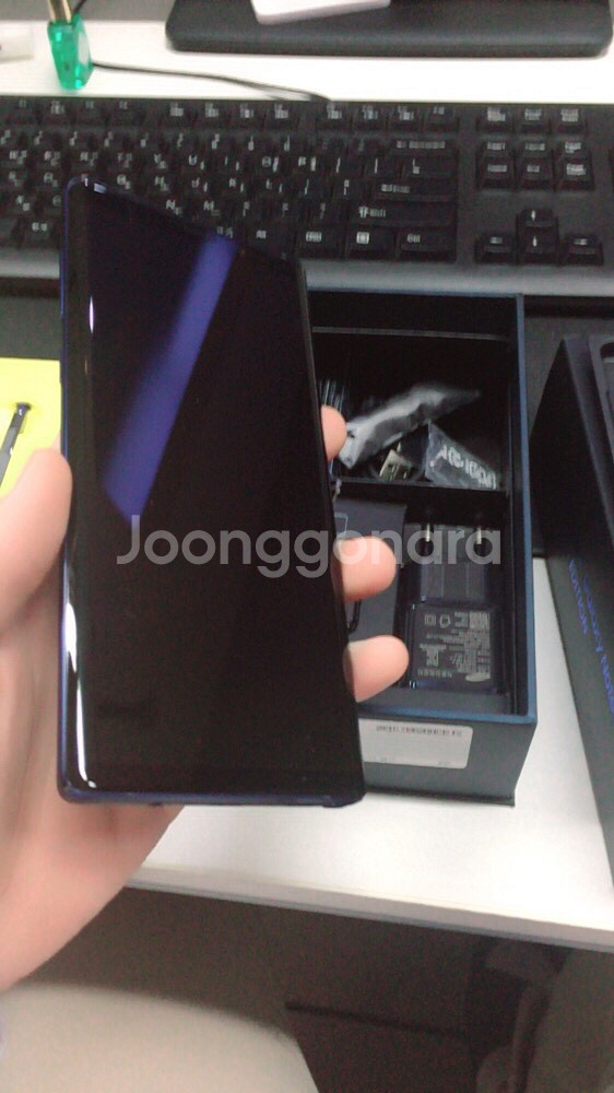 갤럭시 노트9 / 512GB s/ 블루에디션--1