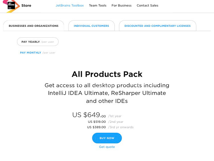 젯브레인(JetBrains) All Product--0