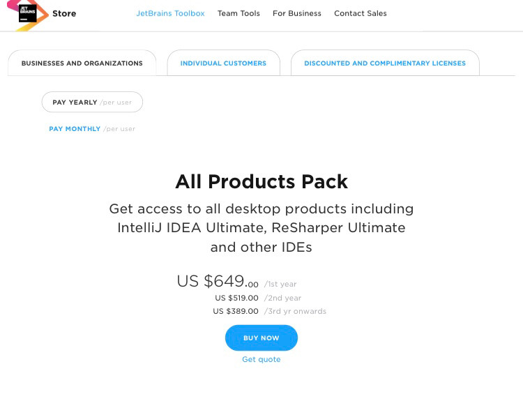 젯브레인(JetBrains) All Product--0