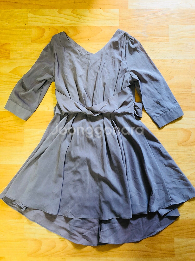 여성 브라운원피스--0