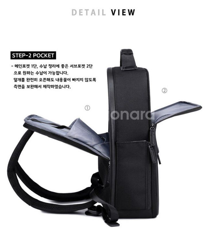 새상품 회사원 비지니스 usb 스마트 백팩--4