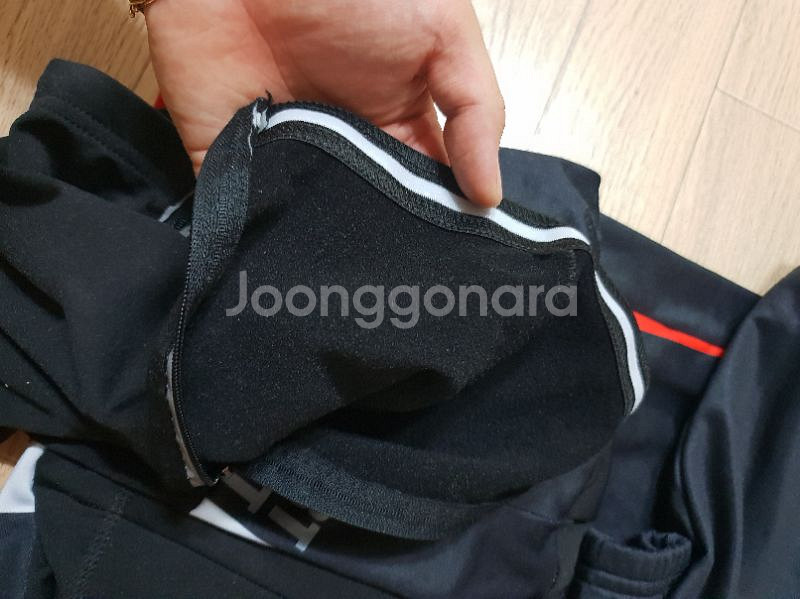 자전거 라이딩 긴팔 기모 져지 세트 팝니다.--3