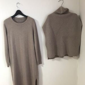 캐시미어 원피스+베스트