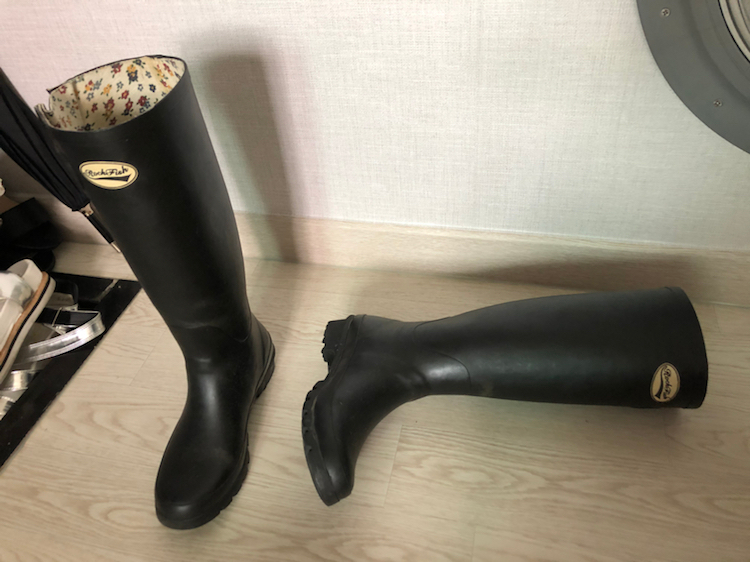 락피쉬 레인부츠 팝니다--1