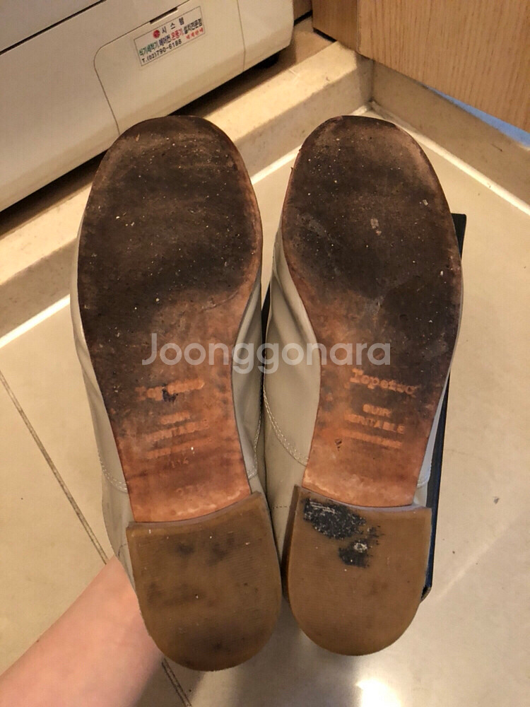 reppeto zizi 레페토 지지 페이턴트 그레이--4