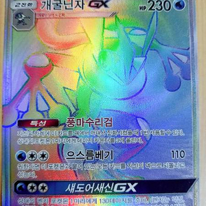 포켓몬스터 카드 개굴닌자 하이퍼레어