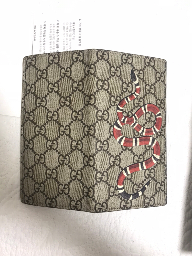 구찌 스네이크 장지갑/노트8 교환가능--4