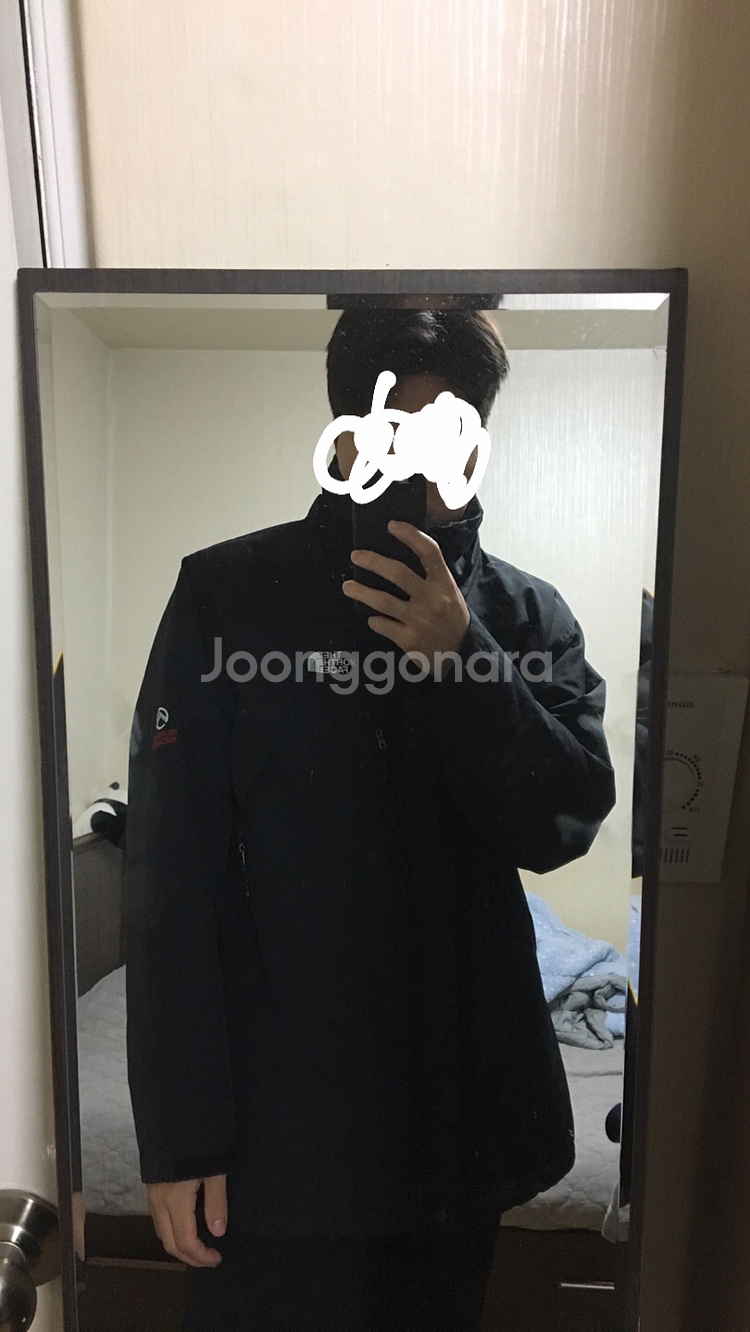 착샷o 키드밀리 노스페이스 고어텍스--4