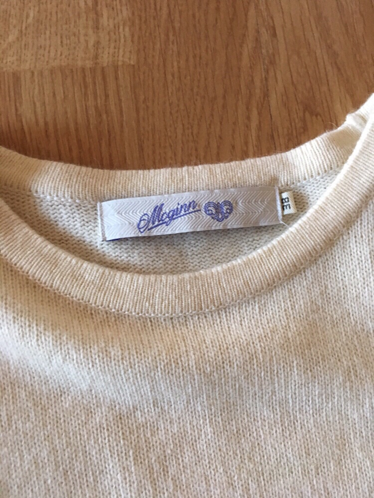 매긴 흰색 앙고라 원피스 55--2