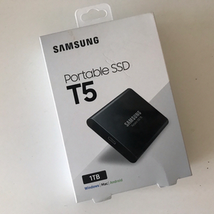 [미개봉] 삼성 Portable SSD T5 1T