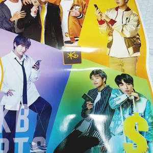 BTS X KB 포스터  방탄소년단