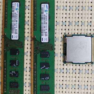 cpu i5 760 RAM DDR3 2G 두개 합