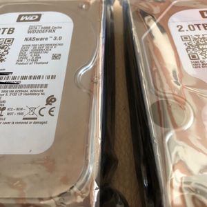 WD RED 2TB HDD (리퍼미개봉) 2개 일