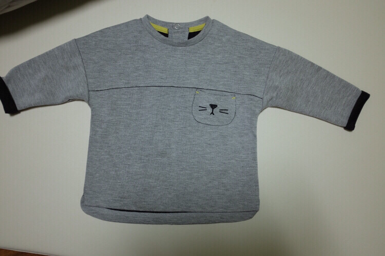 블루독 티셔츠  85cm. 12.3kg--0