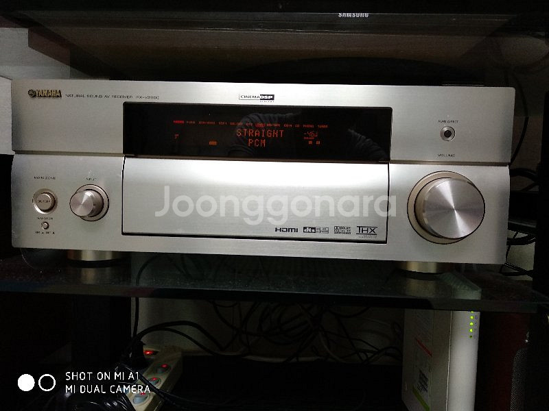 야마하AV레시버R -V2600 와 INFINITY--0