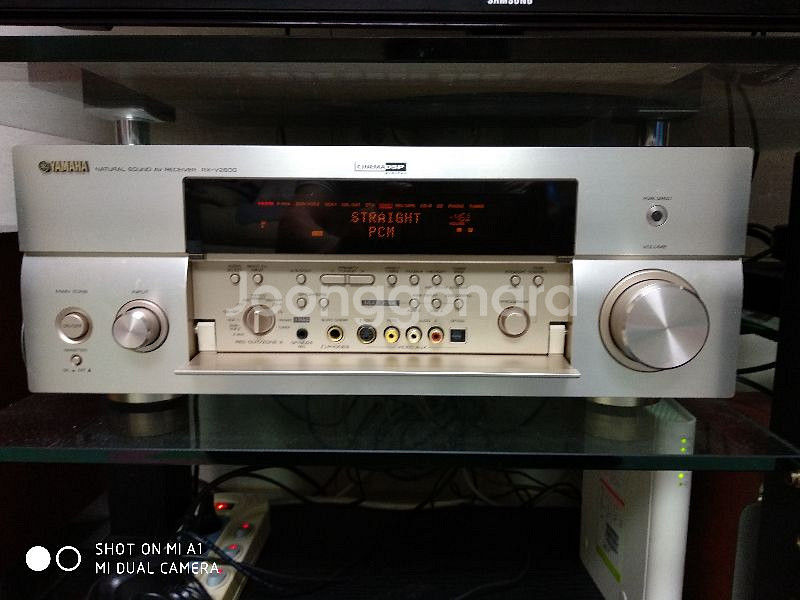 야마하AV레시버R -V2600 와 INFINITY--1
